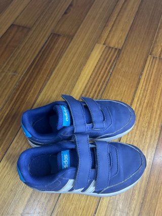 Zapatillas Adidas niño velcro azul