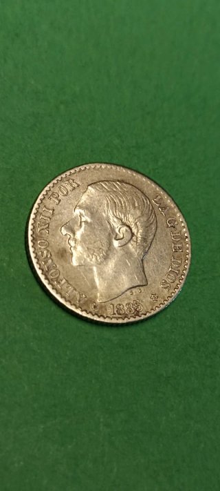 Alfonso XII 1885 *86.
