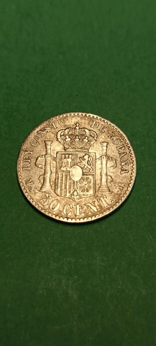 Alfonso XII 1885 *86.