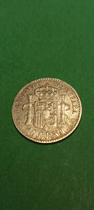 Alfonso XII 1885 *86.