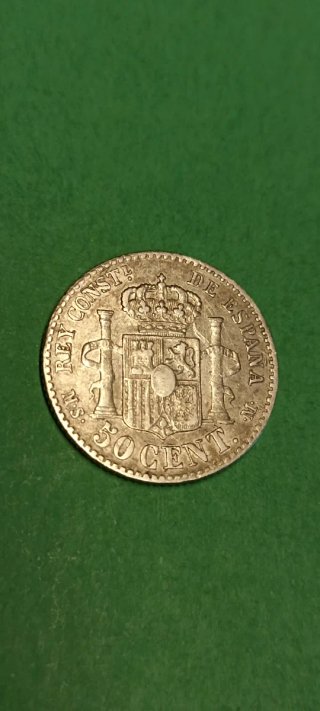 Alfonso XII 1885 *86.