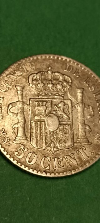 Alfonso XII 1885 *86.