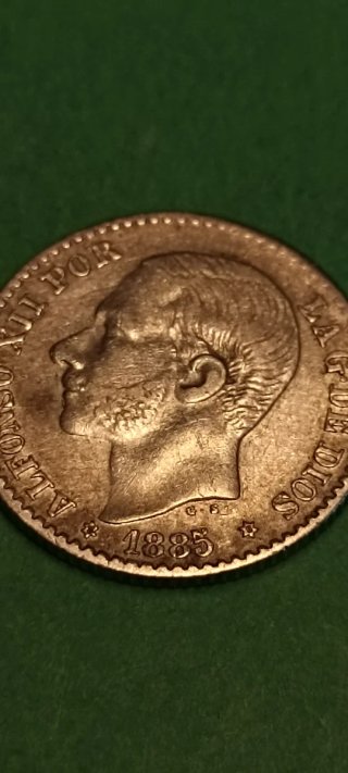 Alfonso XII 1885 *86.