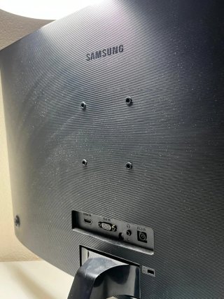 Monitor Samsung Curvo Negro