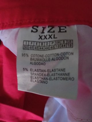 Pantalón rojo