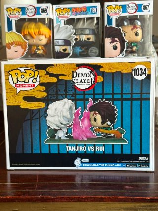 Funko Pop Tanjiro vs Rui 1034 Demon Slayer