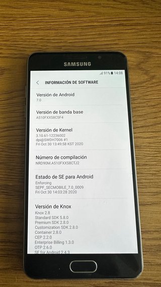 Samsung Galaxy A5 Negro