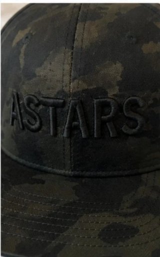 Gorra Astars Negra Camuflaje