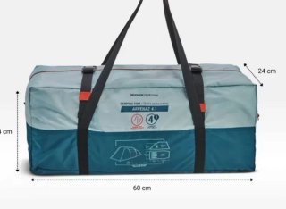 T de campaña familiar 4 pers. Quechua Arpenaz 4.1