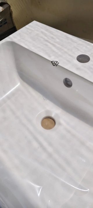 Lavabo de cerámica blanco Ikea