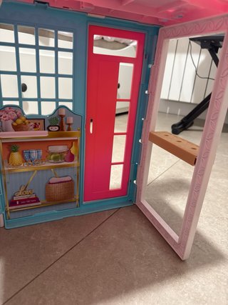 Casa Barbie Rosa y Blanca