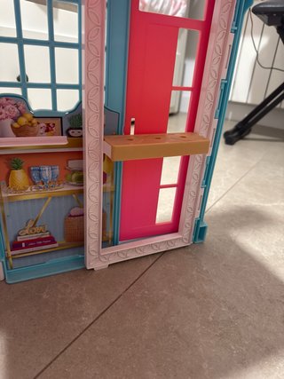 Casa Barbie Rosa y Blanca