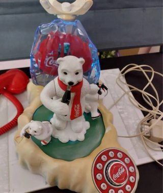Telefono Musicale Coca Cola Orsetti