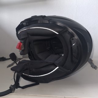 Casco HJC i91 Modular L + Intercom Sena 11b