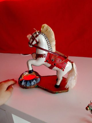 Cenicero Caballo Decoración