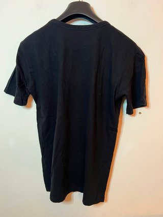 T-shirt nera con logo Moma Studios
