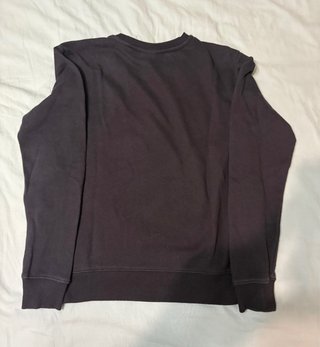 Sudadera Fila Negra Logo Grande