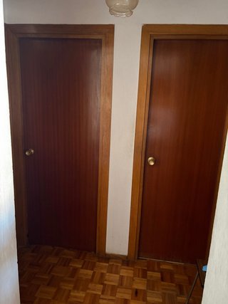 4 Puertas de chapado en madera sapelly