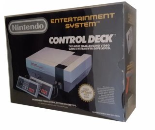 Funda PET consola Nintendo NES Control Deck NES