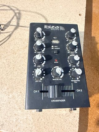 Mesa DJ Ibiza Sound USB Bluetooth