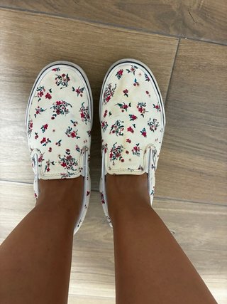 Zapatillas Vans Clásicas Slip-On Flores