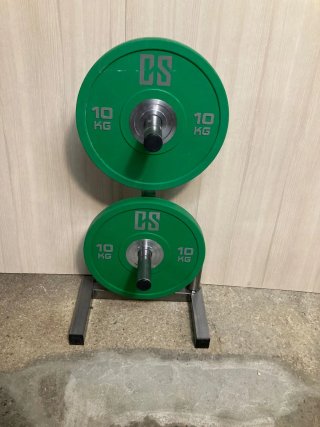 Soporte Discos Olimpicos de 50 mm Bumper