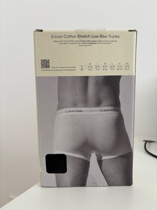 Calvin Klein 5 Calzoncillos Negros XL