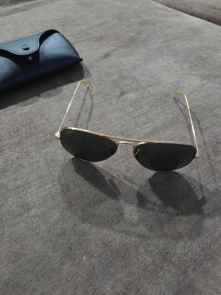 Gafas Ray-Ban Aviator Originales Doradas Negras