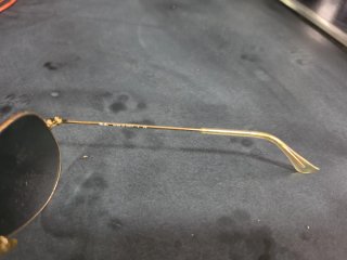 Gafas Ray-Ban Aviator Originales Doradas Negras