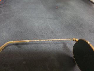 Gafas Ray-Ban Aviator Originales Doradas Negras