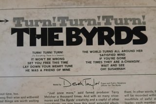 Disco Vinilo The Byrds - Turn! Turn! Turn!