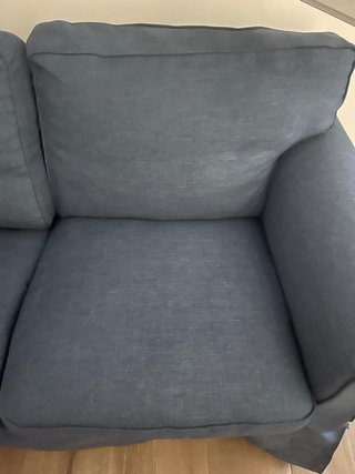 Sofá Ektorp IKEA Azul