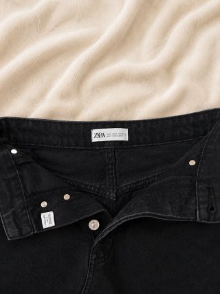 Zara falda vaquera negra