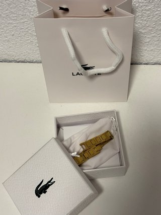 Pulsera Lacoste Dorada
