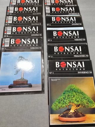Revistas Bonsai Autóctono (Varias)