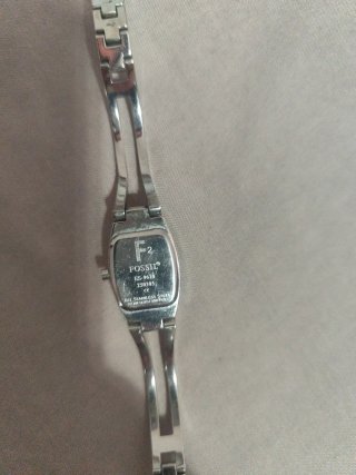 Reloj Fossil Mujer Plata y Verde