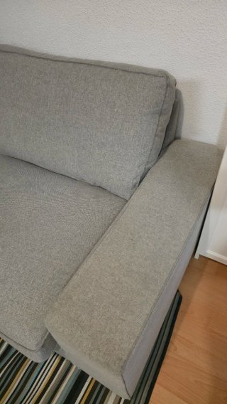 Sofá KIVIK 3 plazas IKEA gris