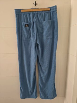 Pantalón Pana Ouku Azul Claro Talla XL