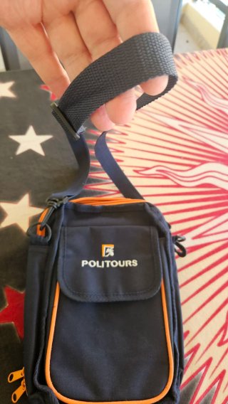 Bolsa bandolera Politours porta documentos
