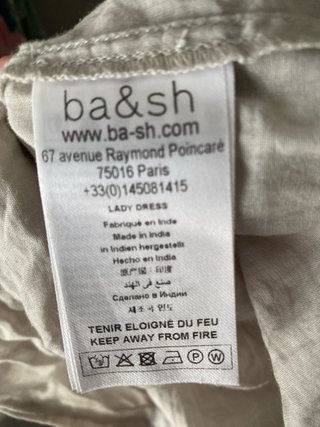 Vestido B&sh T2 M Estampado