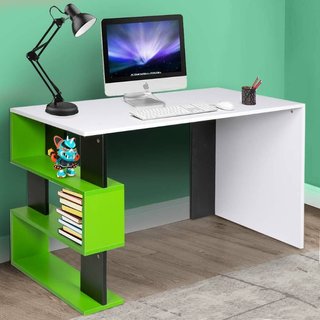 Escritorio Librería 3 Ebens Mesa Soporte PC Comput