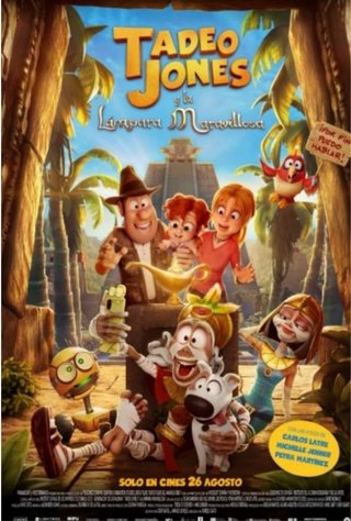 Póster Película Tadeo Jones y la Lámpara Maravillo