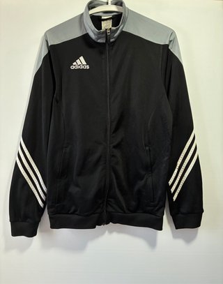 Chaqueta Adidas Negra y Gris