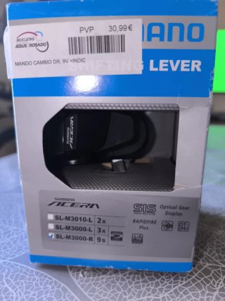 Mando Shimano Acera 9V + Indicador