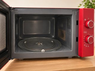 Microondas Rojo Mandine