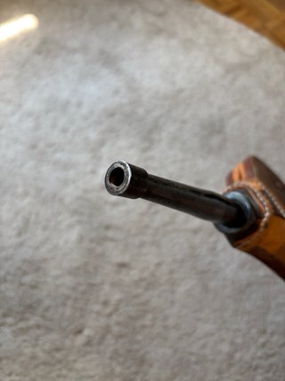 Soffietto artigianale in legno e pelle inciso a fuoco