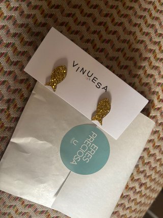 Pendientes VINUESA dorados