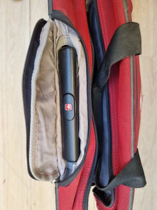 Trolley y maletín Victorinox Rojo, negro, Equipaje