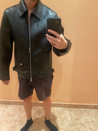 Chaqueta Zara Negra Hombre
