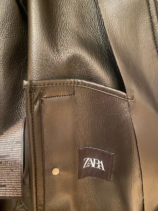Chaqueta Zara Negra Hombre